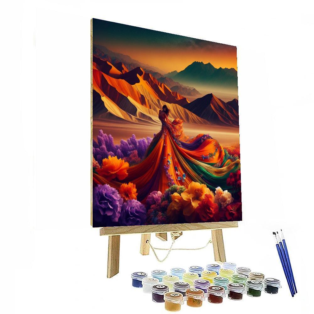 Jasmine's Desert Bloom Paint By Numbers Kits