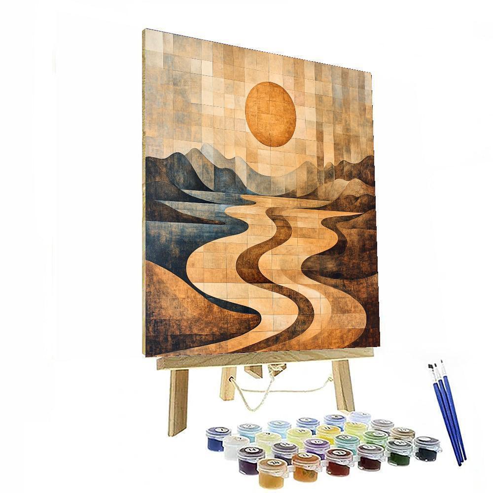 Nandalal Bose Inspired Mythical Essence  Painting Number Kit