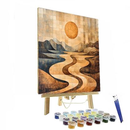 Nandalal Bose Inspired Mythical Essence  Painting Number Kit