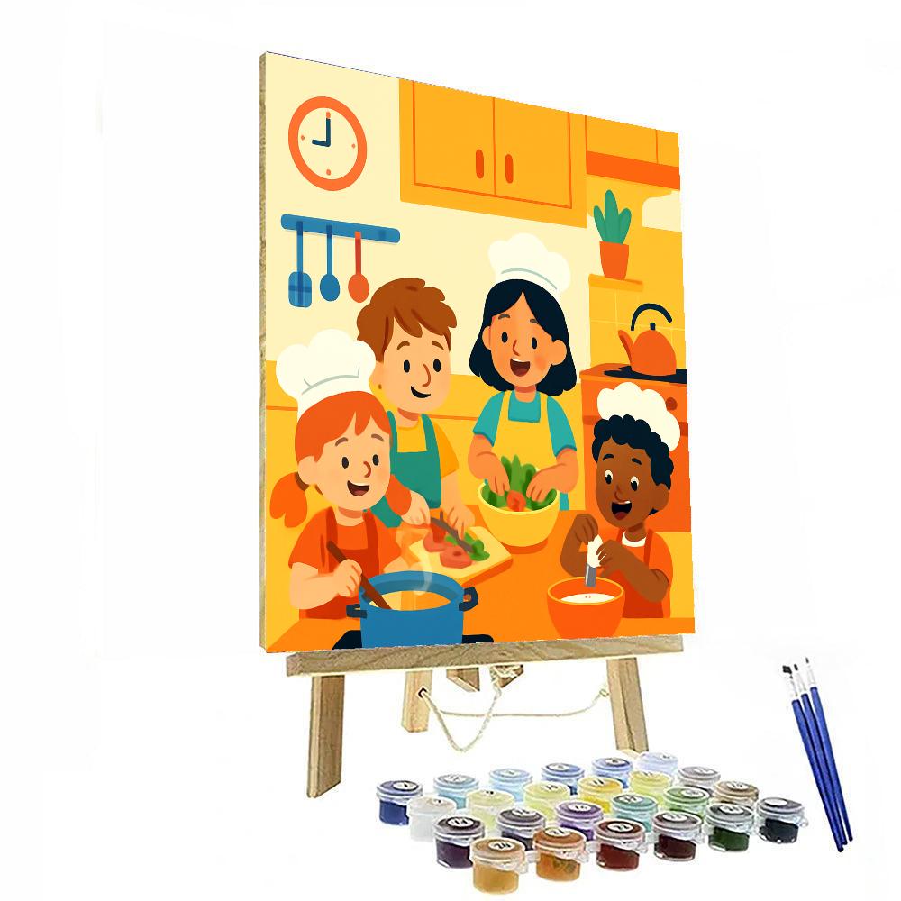 Little Chef's Delight Paint By Number