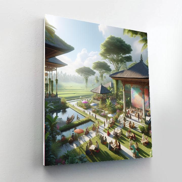 Ubud Writers & Readers Festival - Bali, Indonesia Painting Number Kit