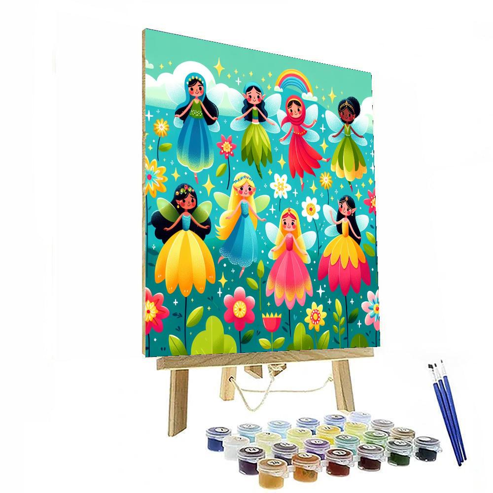 Adventures Of The Fairies Paint By Color