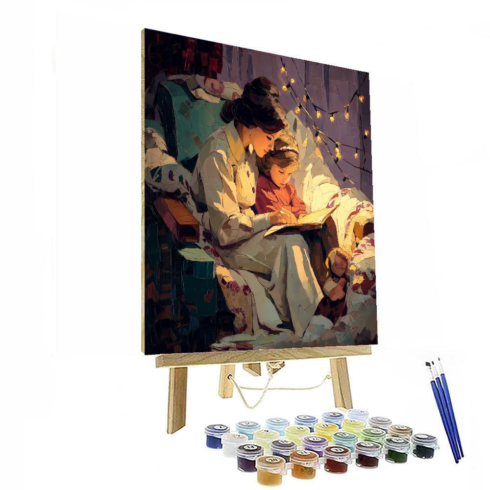 Mom's Storytime Haven Painting Number Kit