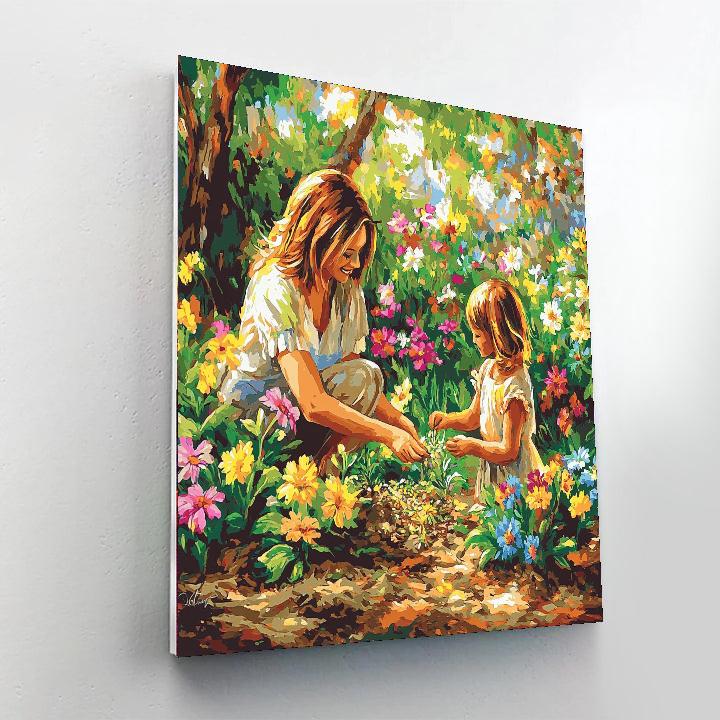 Mother's Garden Symphony Numbered Painting Kits