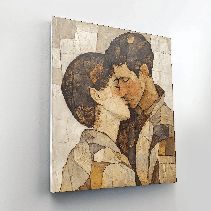 Egon Schiele Inspired Sublime Silhouettes  Paint By Numbers