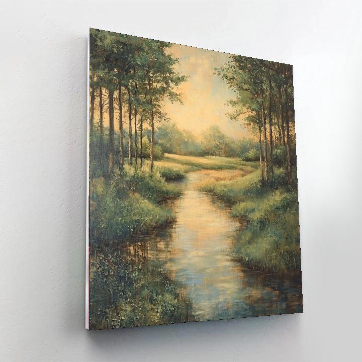 Edgar Degas Inspired Harmony In Stillness  Paint By Numbers
