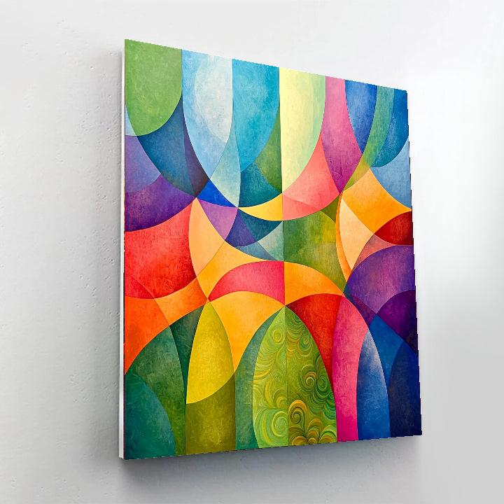 Paul Klee Inspired Rhythmic Patterns Of Nature  Paint By Numbers Kits