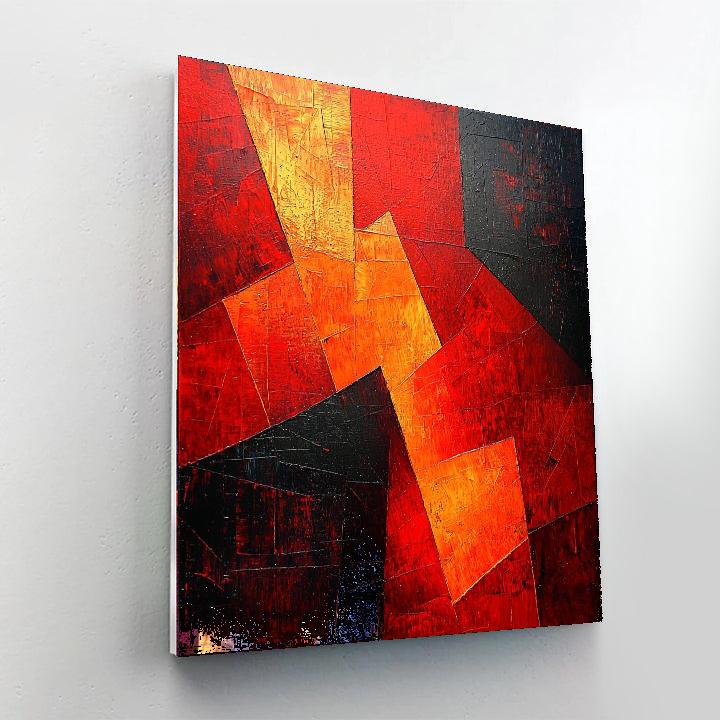 Caravaggio Inspired Embers Of Passion  Paint By Numbers Kits