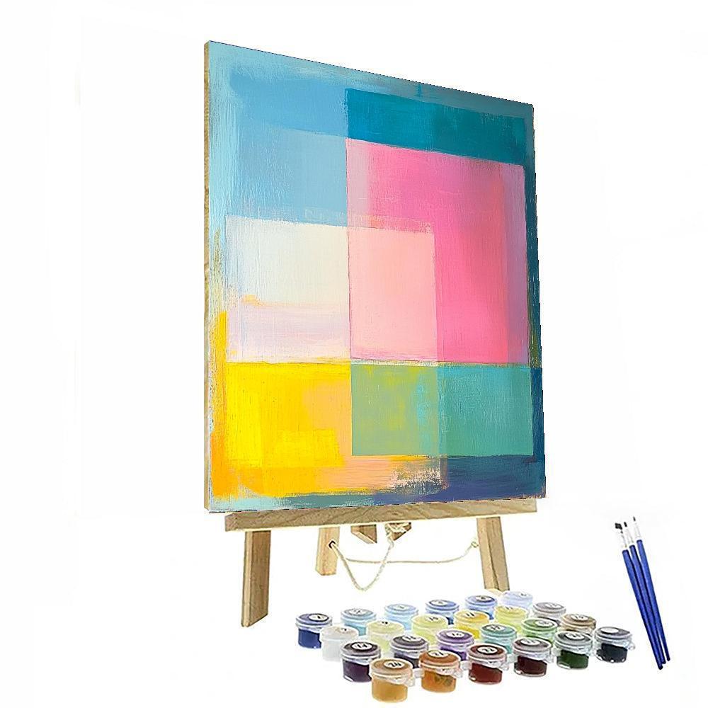 Mark Rothko Inspired Whispers Of Serenity  Numbered Painting Kits