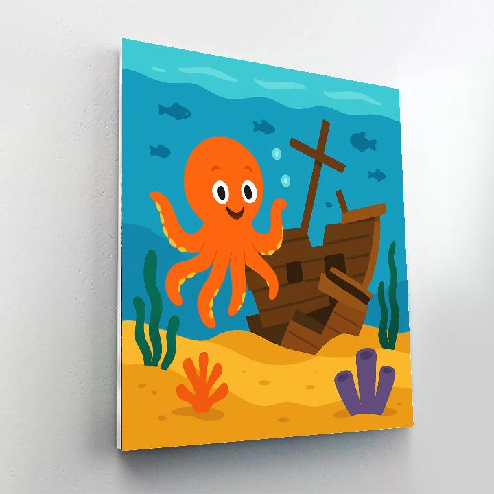 Adventure In The Deep Sea Numbered Painting Kits