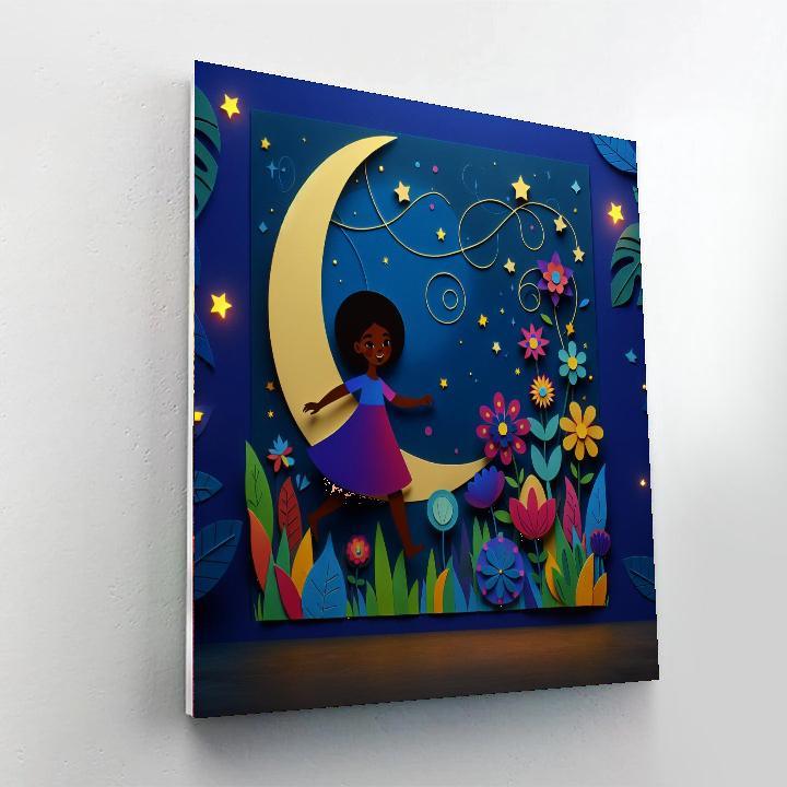 Magical Moon Garden Paint By Numbers Kits