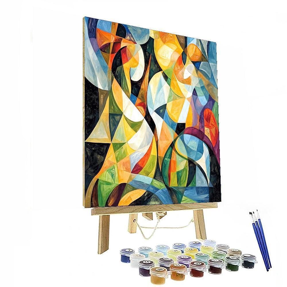 Pablo Picasso Inspired Sculpted In Light  Numbered Painting Kits