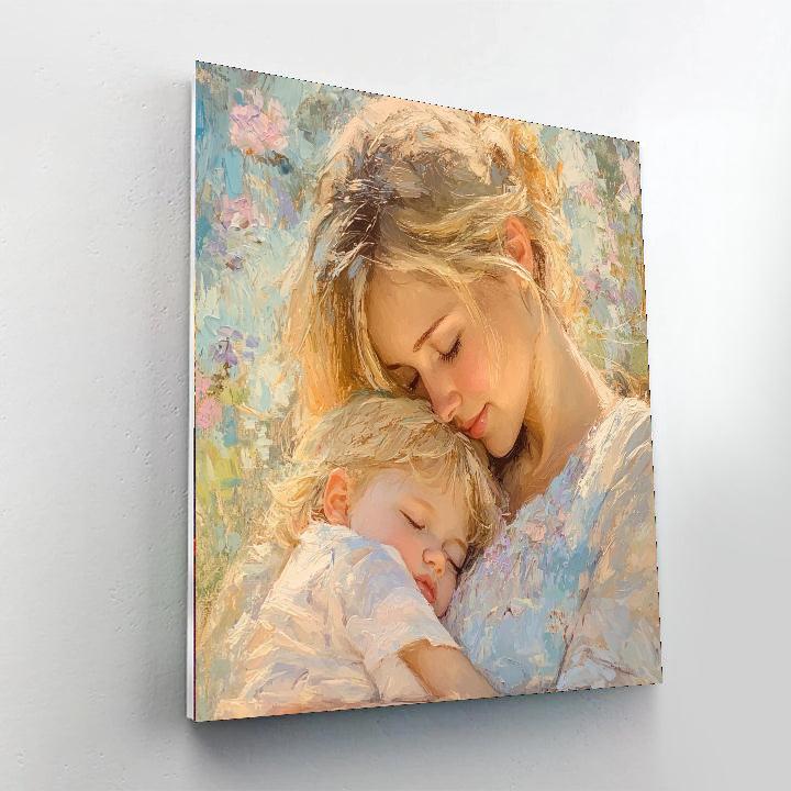 Sweet Moments Of Tenderness Painting By Numbers Kit
