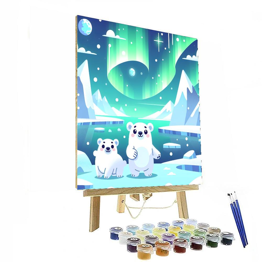 Artic Wonderland Paint By Numbers