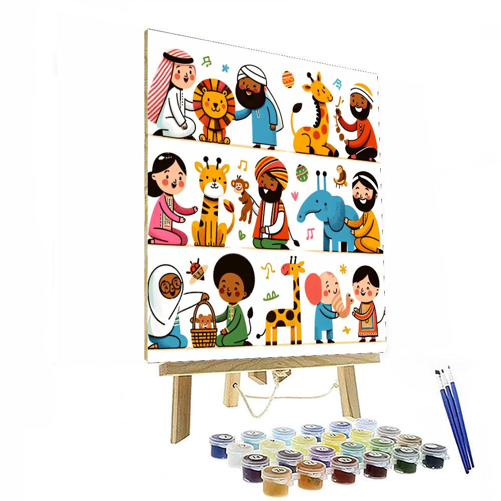 Doodle Zoo Number Painting