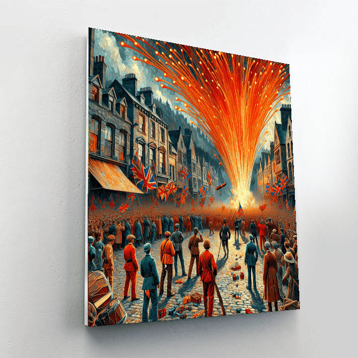 Battle Of The Oranges - Ivrea, Italy Paint By Number