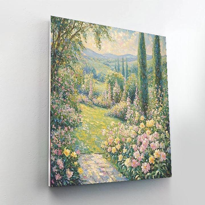 Claude Monet Inspired Gardens Of Serenity  Paint By Numbers Kits