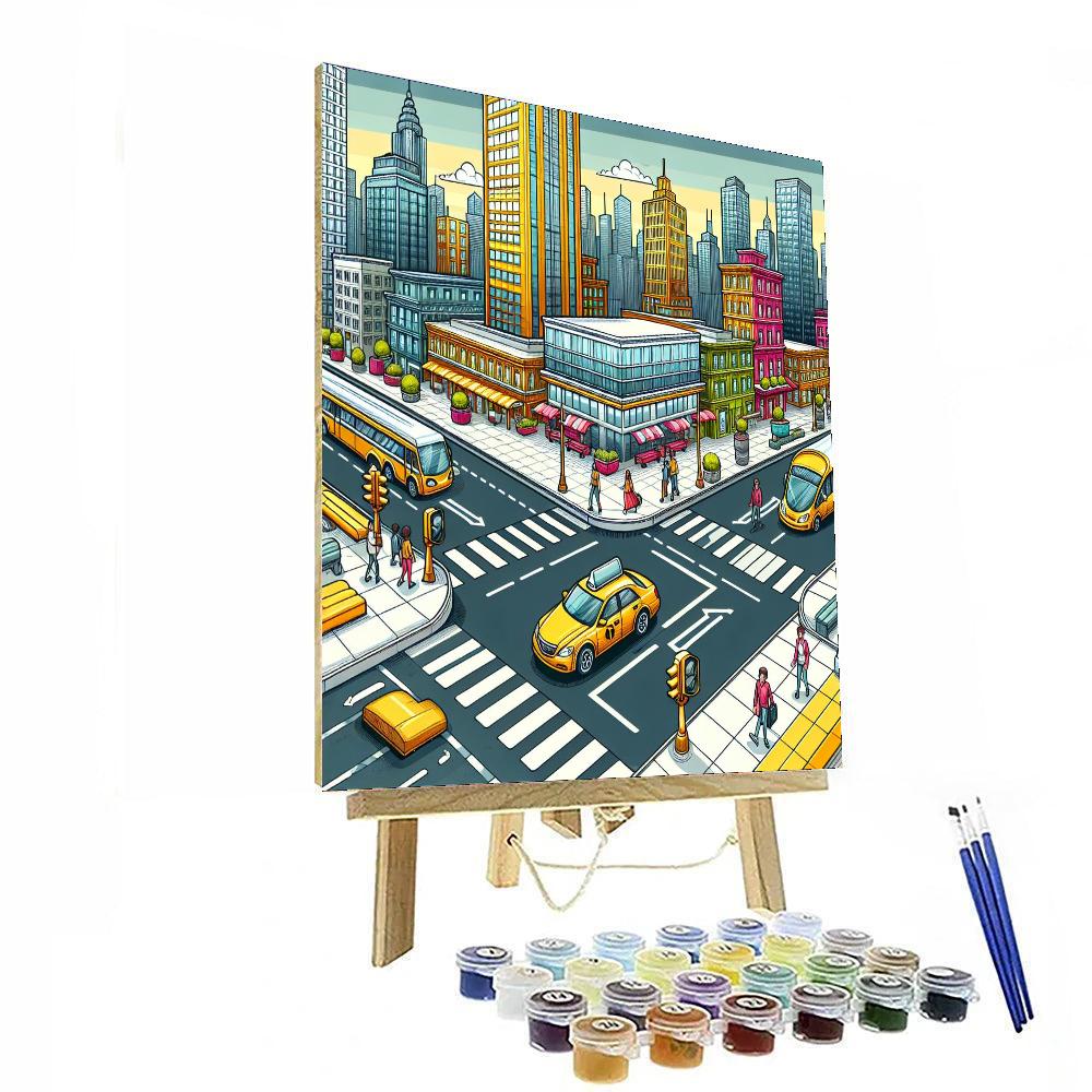 Urban Explorer's Quest DIY Paint By Numbers