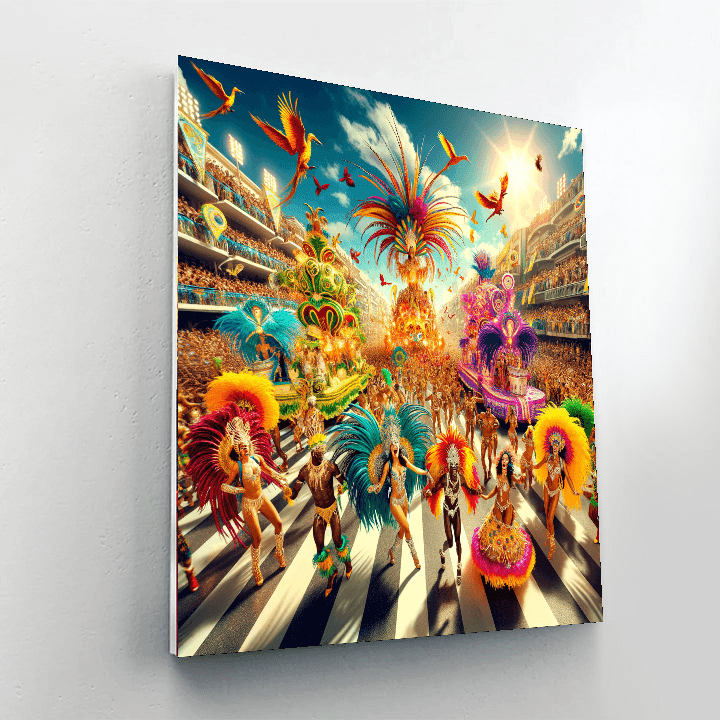 Karnaval - Rio De Janeiro, Brazil Paint By Numbers