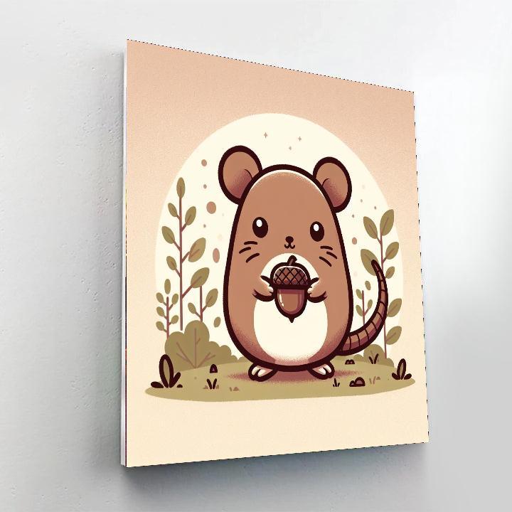 Vivid Vole Numbered Painting Kits