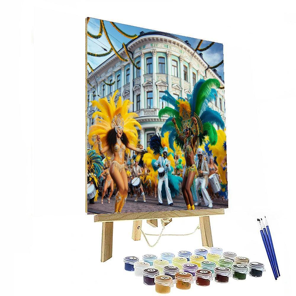 Helsinki Samba Carnaval - Finland Paint By Numbers
