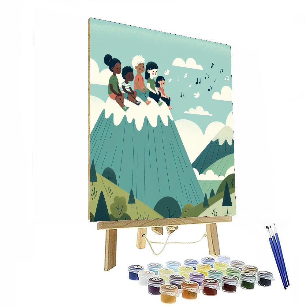 Mountain Melody Retreat Numbered Painting Kits