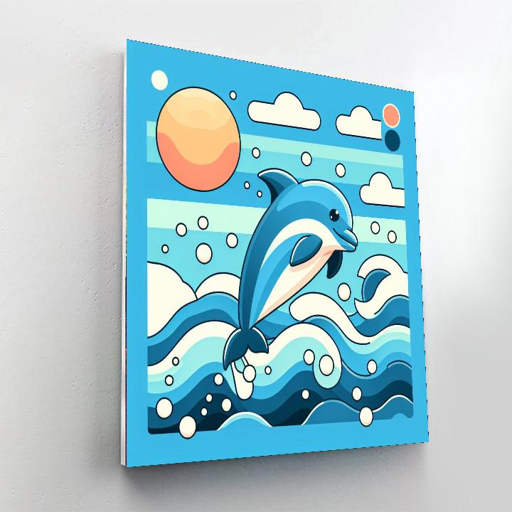 Marine Life Adventure Painting Number Kit
