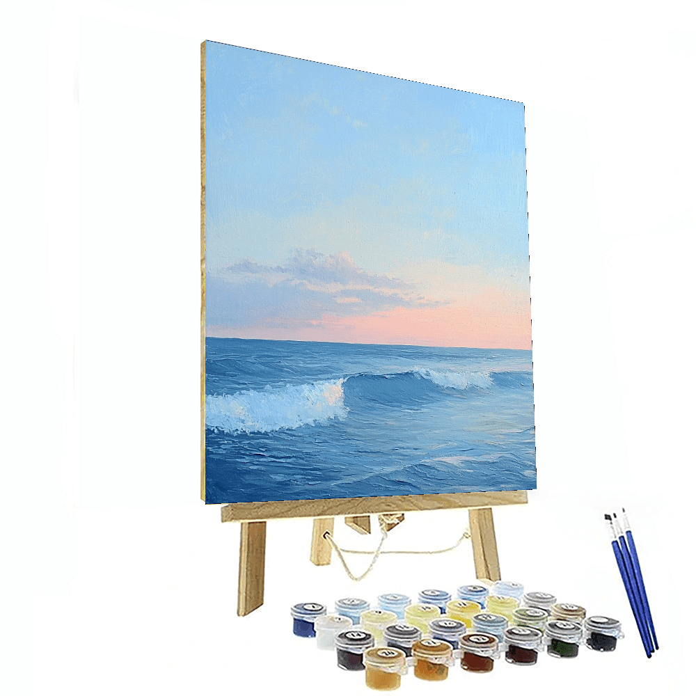 J.M.W. Turner Inspired Romantic Ocean Twilight  Paint By Number