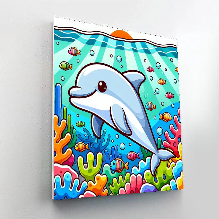 Friendly Underwater World Paint By Numbers