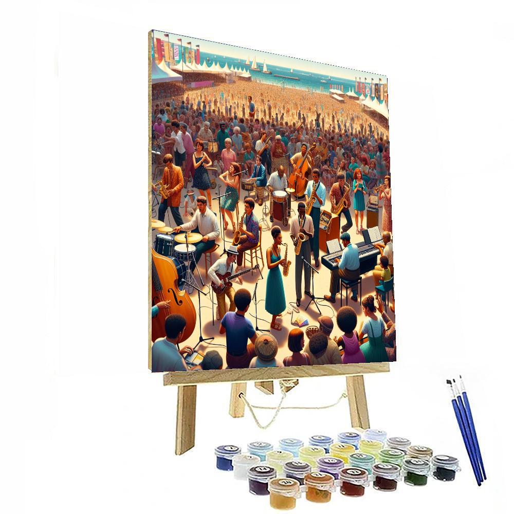 North Sea Jazz Festival Paint By Number