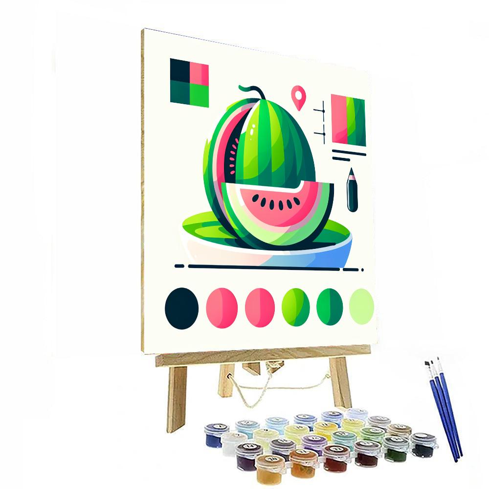 Mellow Melons Paint By Numbers Kits