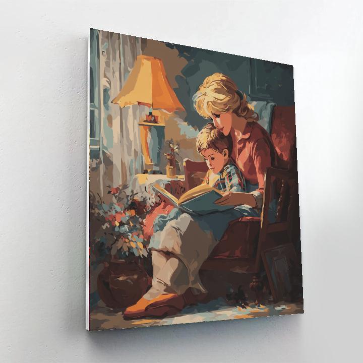 Bedtime Tales With Mom DIY Paint By Numbers