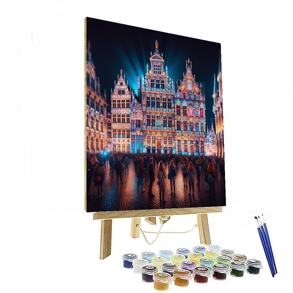 Light Festival - Ghent - Belgium Paint By Numbers Art