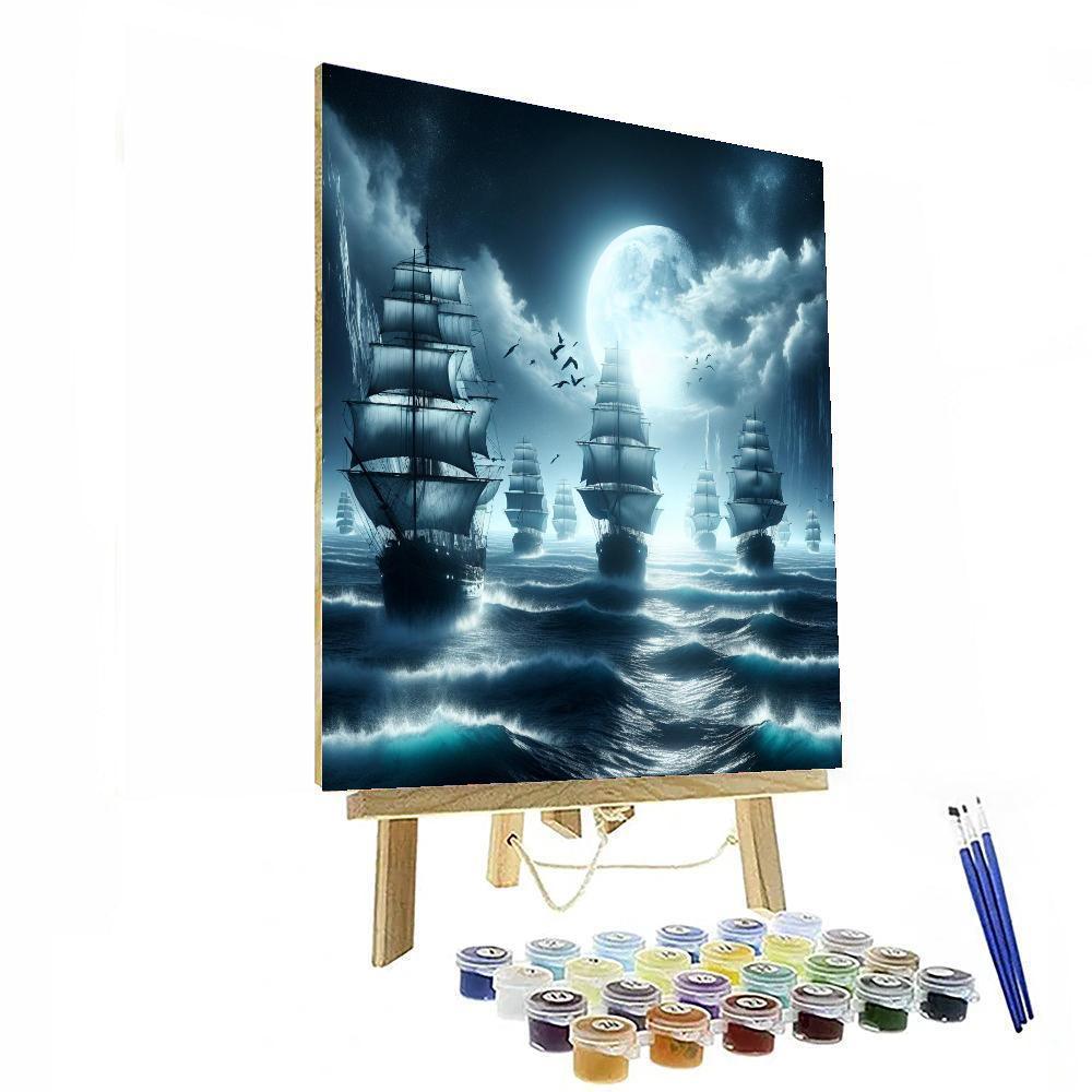 Mystical Sea Voyage Painting Number Kit