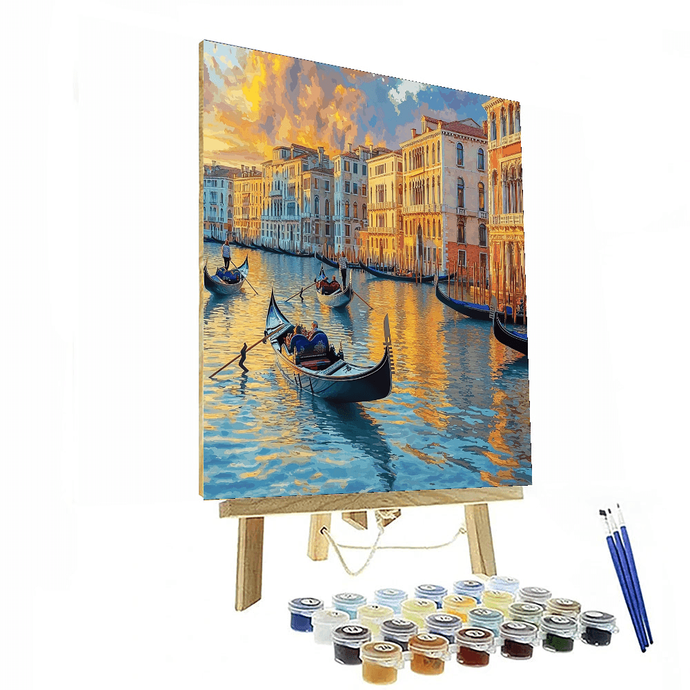 Venice Canals Paint By Color