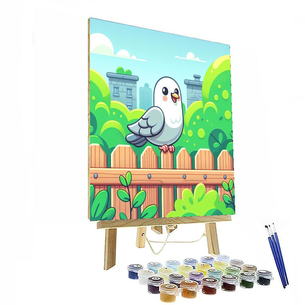 Jolly Pigeon Paint By Color