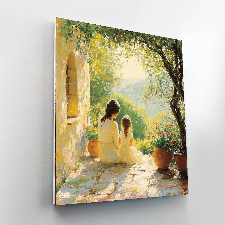 Sunlit Sanctuary Numbered Painting Kits