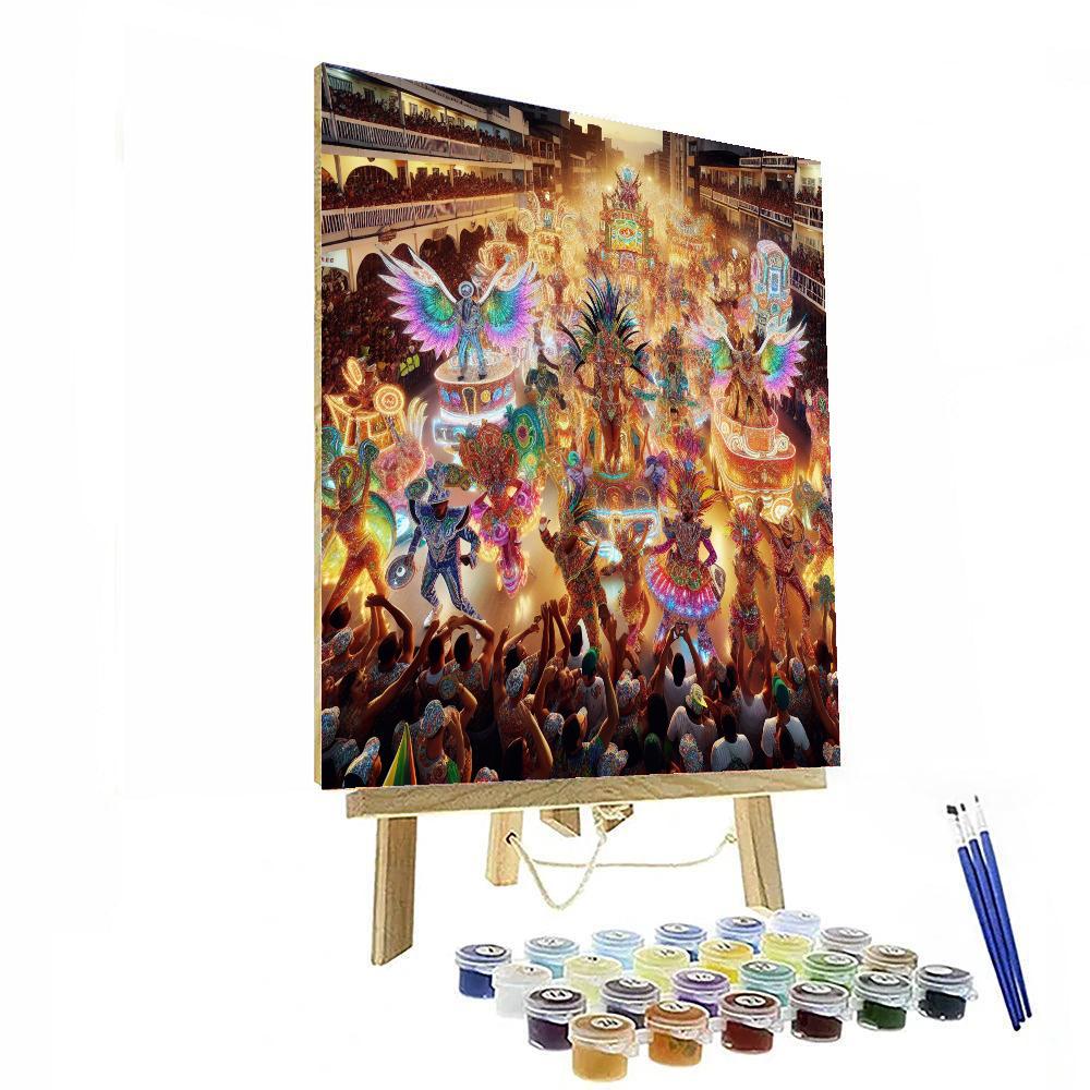 El Carnaval De Barranquilla - Barranquilla Paint By Numbers Kits