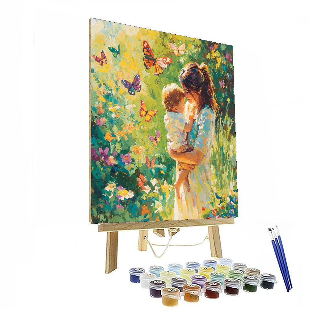 Shelter In Her Wings Paint By Numbers Kits