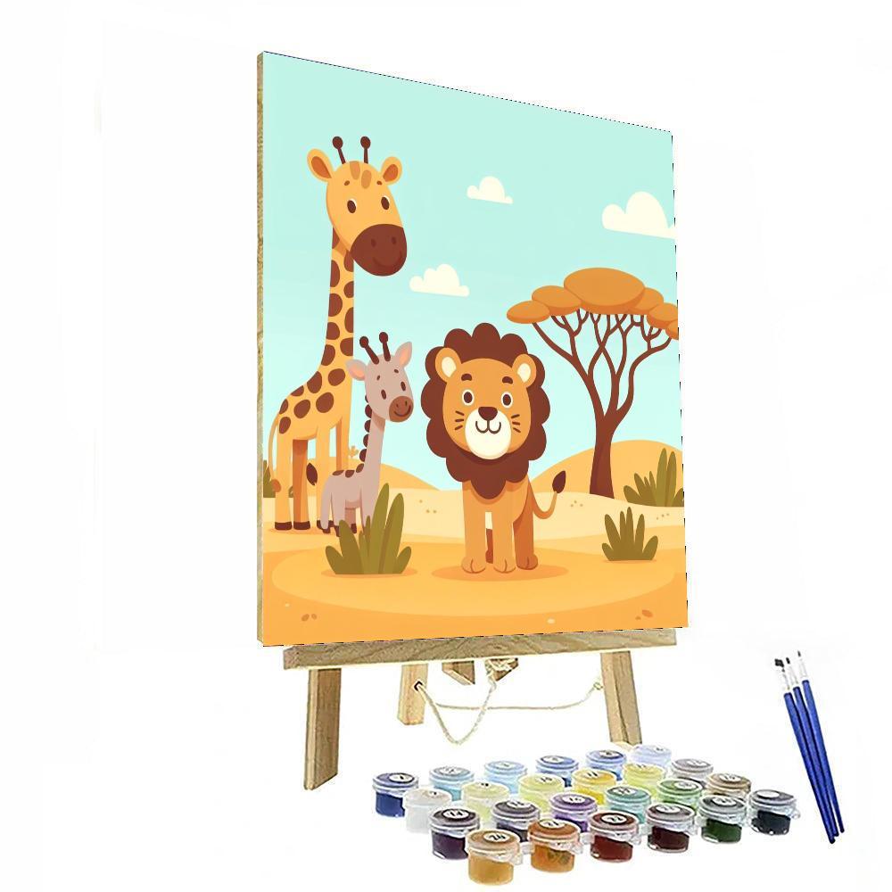 Safari Trek Expedition Paint By Numbers Kits