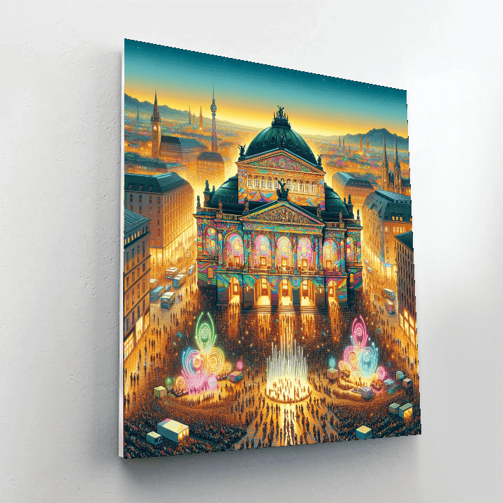 The Vivid Sydney Festival Paint By Color