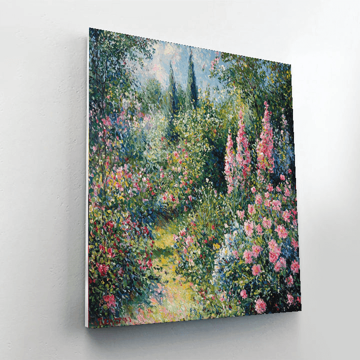 Pierre-Auguste Renoir Inspired Hidden Garden Secrets  Paint By Number