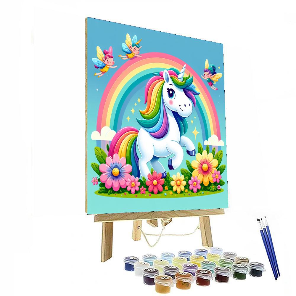 Magic Creatures Number Painting
