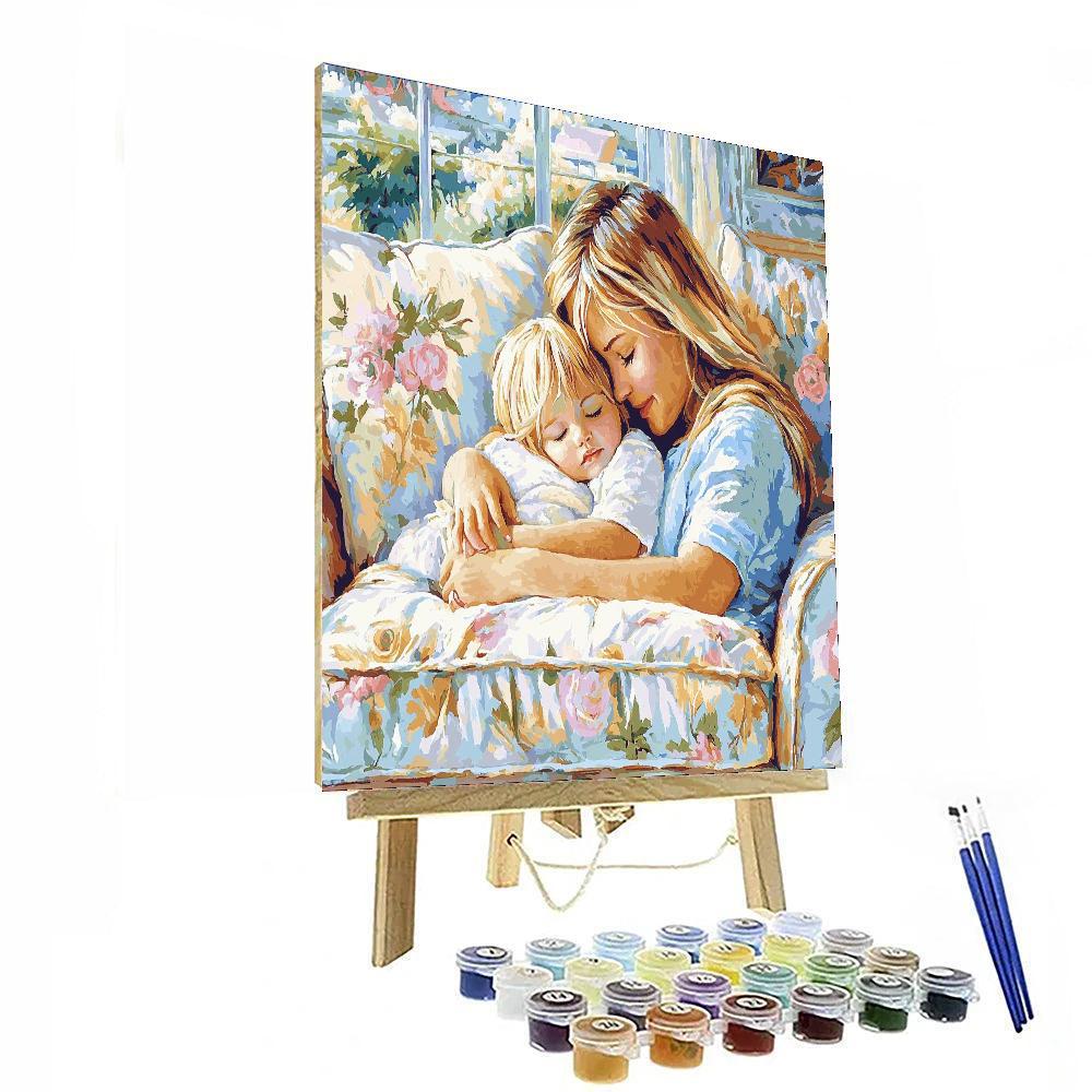 A Mother’s Gentle Touch Numbered Painting Kits