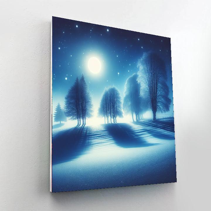 Silent Night's Dream Number Painting