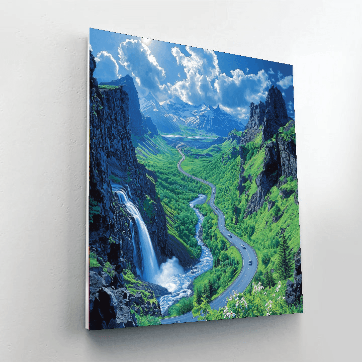 The Ring Road Paint By Numbers