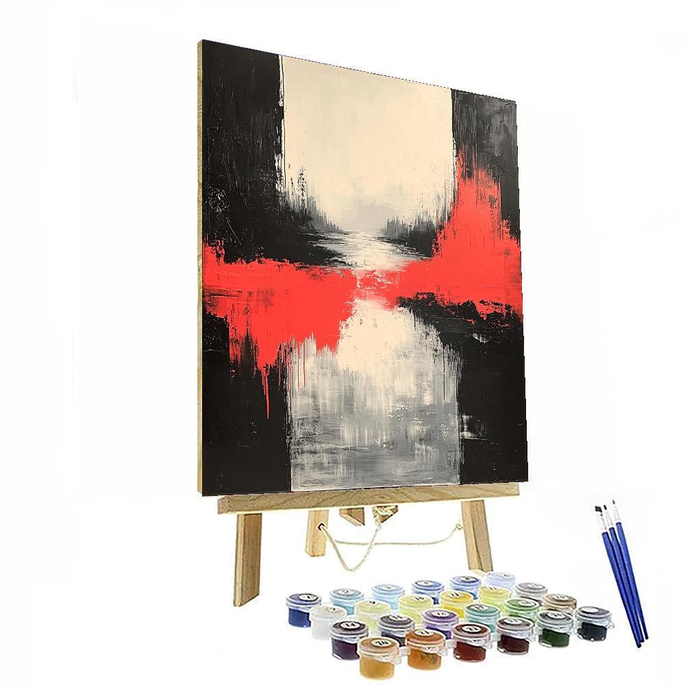 Banksy Inspired A World Apart  DIY Paint By Numbers