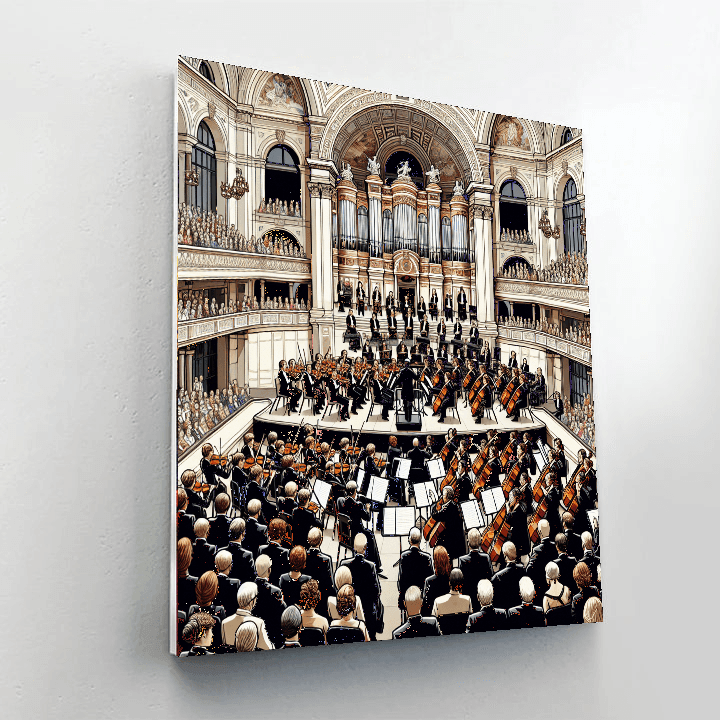 Dresden Music Festival - Germany Number Painting