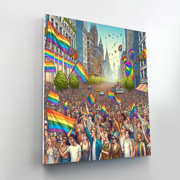 World Pride - Various Locations Numbered Painting Kits