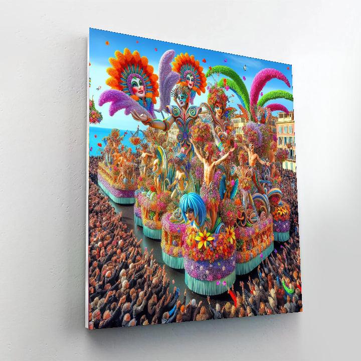 The Carnival Of Nice - Nice Paint By Numbers Kits